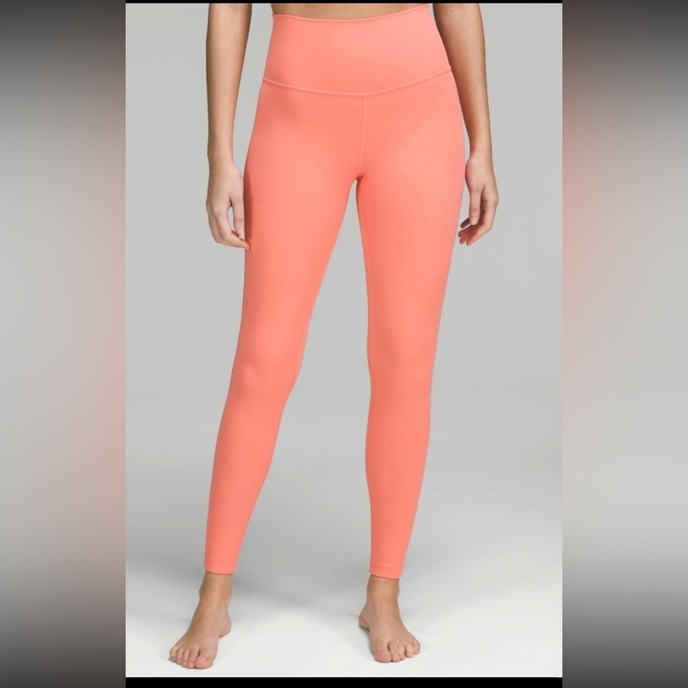 lululemon athletica Raspberry Cream Align Leggings